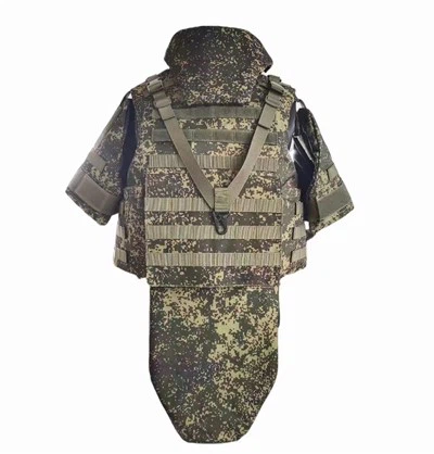 Colete à prova de balas camuflado